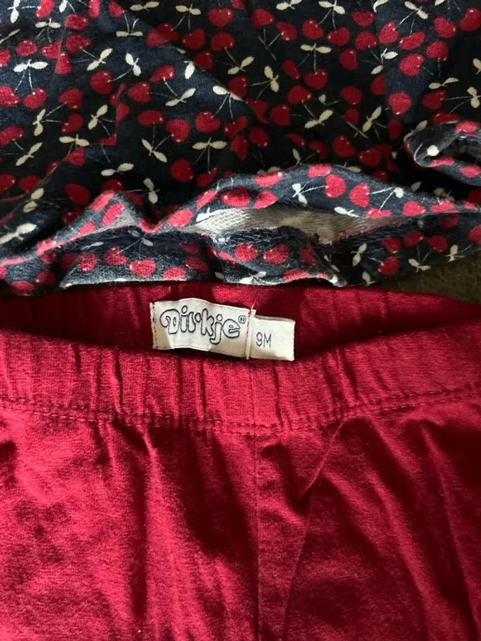 Ensemble 3 pièces bébé fille, robe, veste et legging, 9 mois - photo numéro 6
