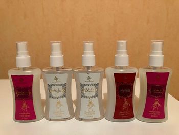 Lot de 5 musc en spray