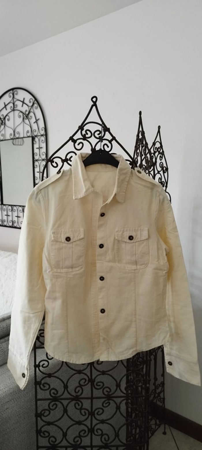 Veste denim en coton très bon état - photo numéro 2