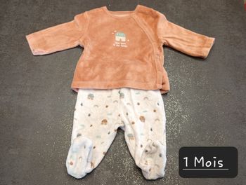 Grenouillère 1mois