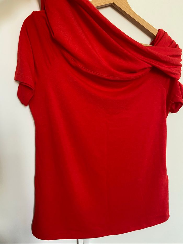 Top stretch rouge Kiabi - photo numéro 3