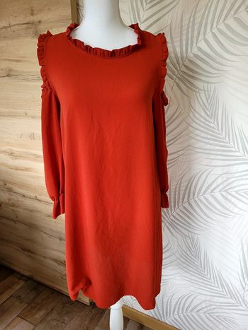 Robe femme terra cota taille S neuve