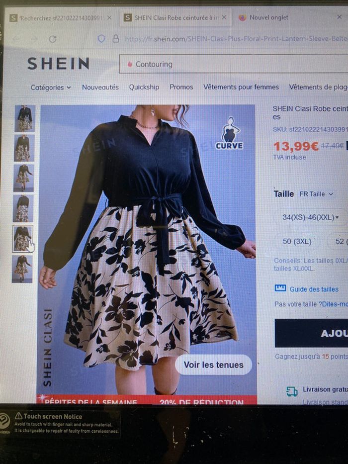 Robe Shein 1XL neuve - photo numéro 8