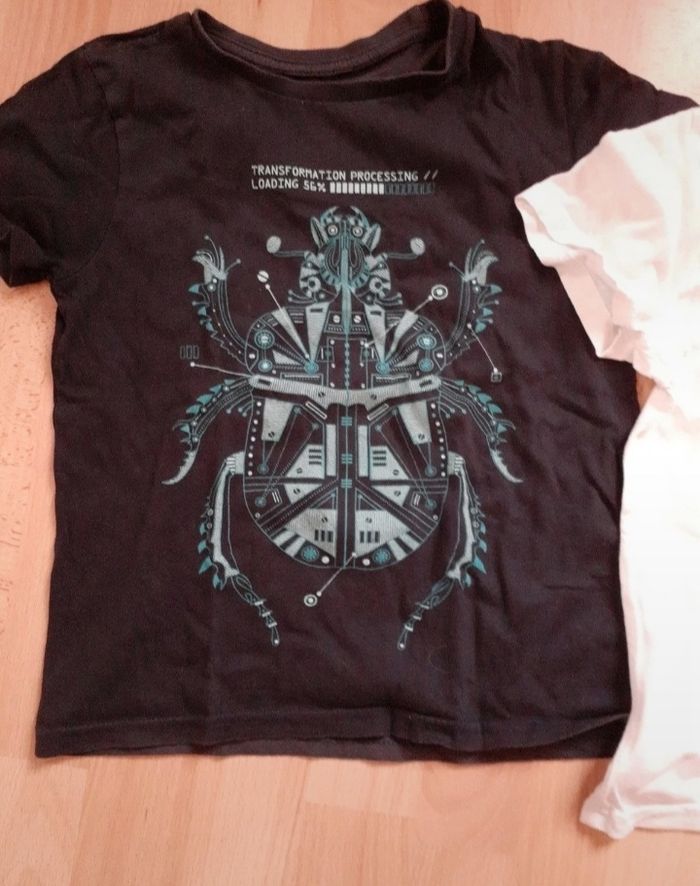Lot de 2 t-shirts 8 ans - photo numéro 2