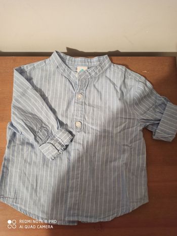 Chemise  neuve taille 9 mois