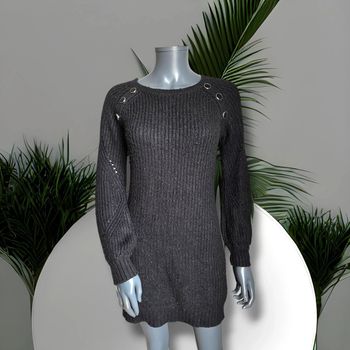 Robe noire- cache cache-Robe longue