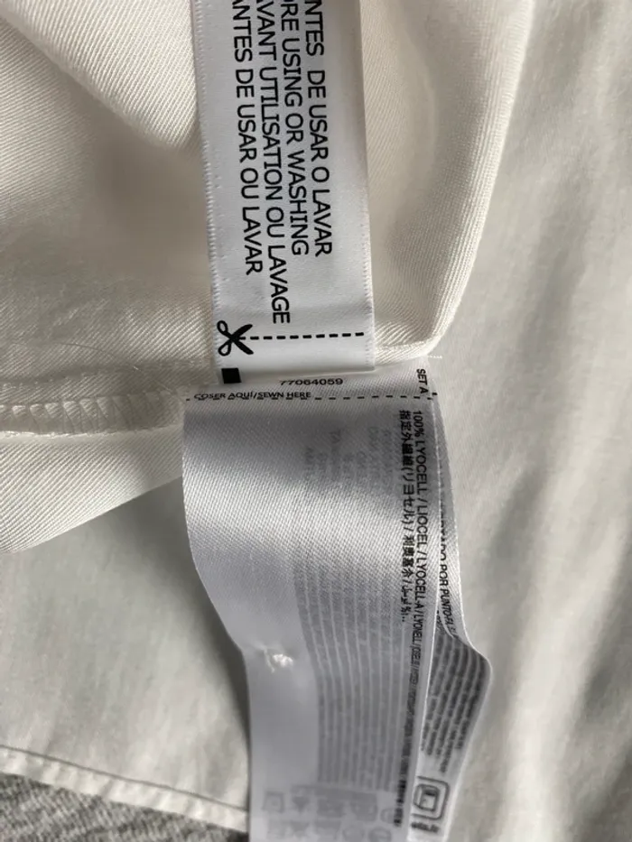 Chemise neuve blanc/ecru - photo numéro 2