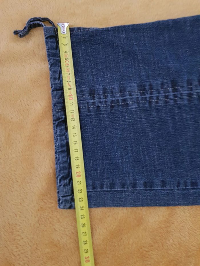 Pantacourt large en jean, made in France 🇨🇵 - photo numéro 12