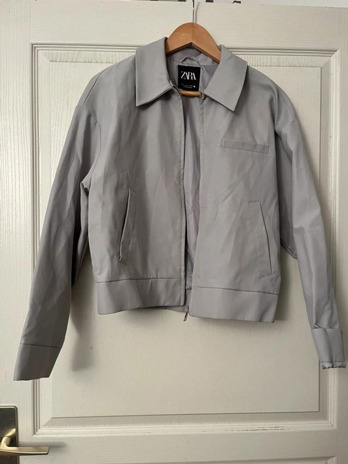 Veste coupe vent grise Zara taille M