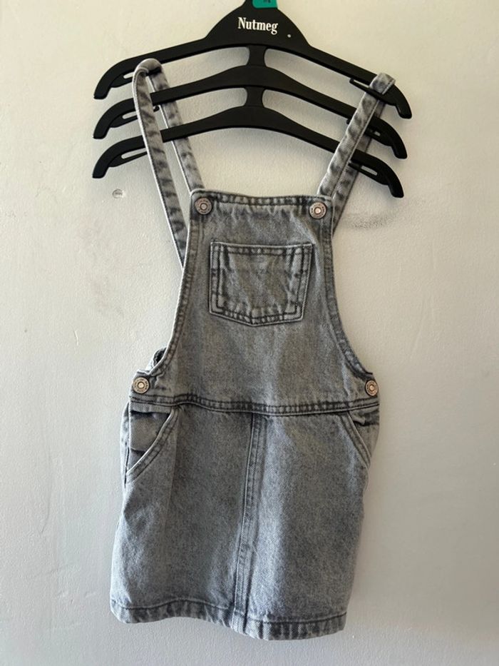 Robe salopette en jean fille Mango