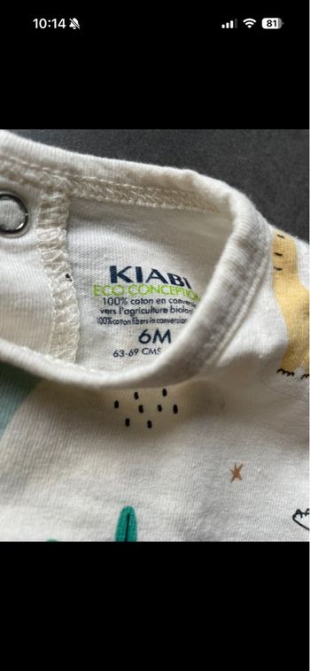 Pyjama 6 mois