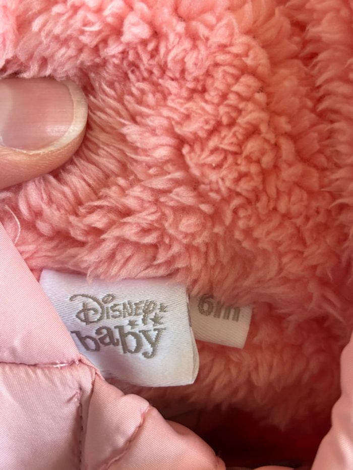 Doudoune sans manches fourrée avec capuche Minnie Disney 6 mois - photo numéro 6