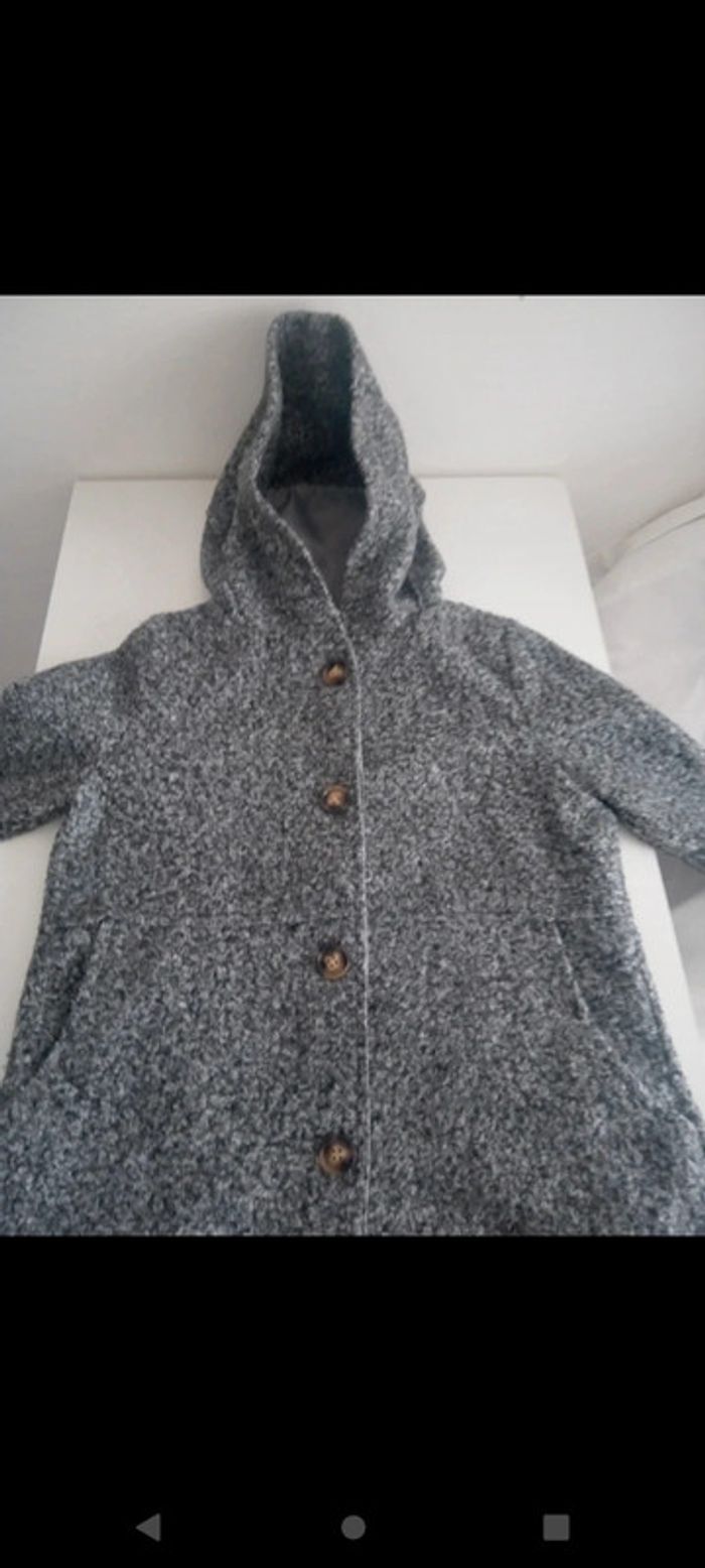 Manteau femme 10% laine - photo numéro 4