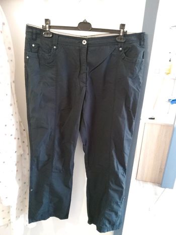 Pantalon toile/ pantacourt taille 50