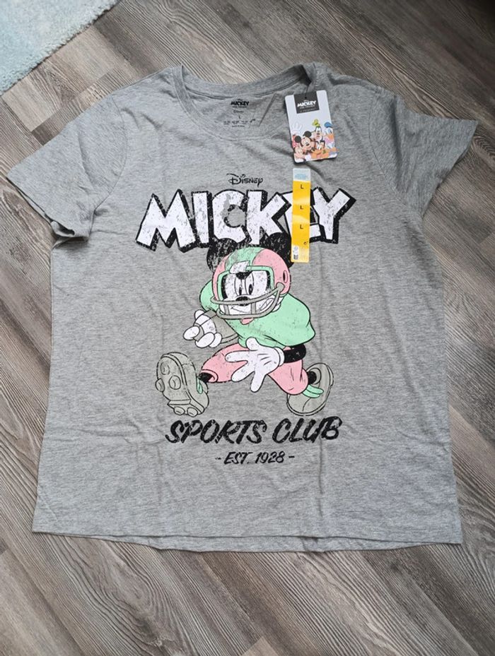 T-shirt neuf disney mickey taille L 42 44 - photo numéro 2