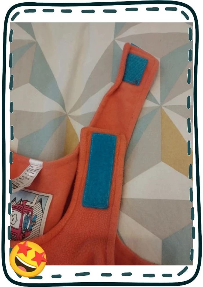 Combinaison à bretelles fille taille 3-4 ans - photo numéro 5