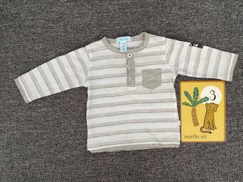 T-shirt manches longues - 3 mois