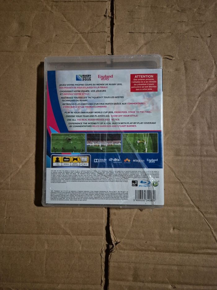 Rugby World Cup 2015 pour PS3 - photo numéro 2