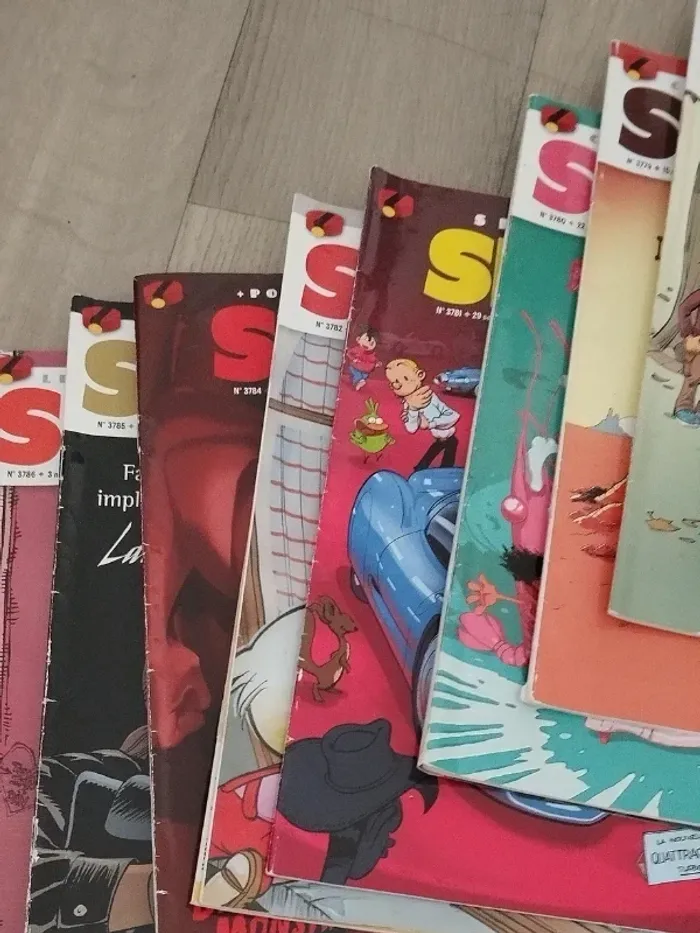 Lot de 12 magazines SPIROU année 2010 L005 - photo numéro 9