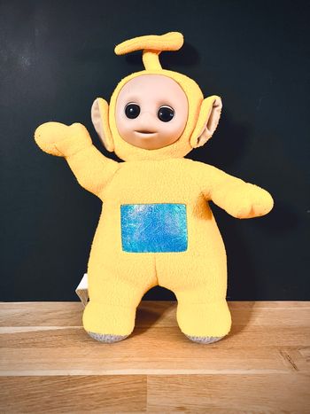 Peluche Laa Laa Teletubbies 36 cm 1996 Vintage