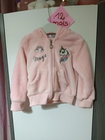 Gilet polaire licorne 🦄 1 an 