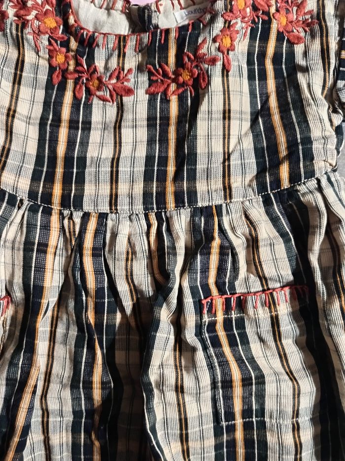 Robe manches courtes 12 mois - photo numéro 2