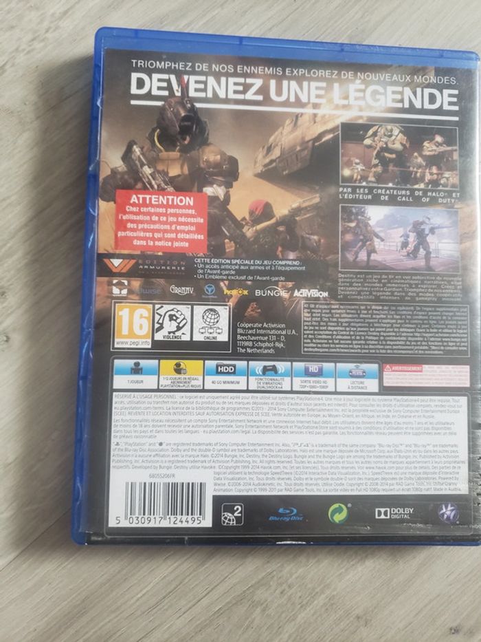 Jeu PS4 Destiny 1 - photo numéro 5