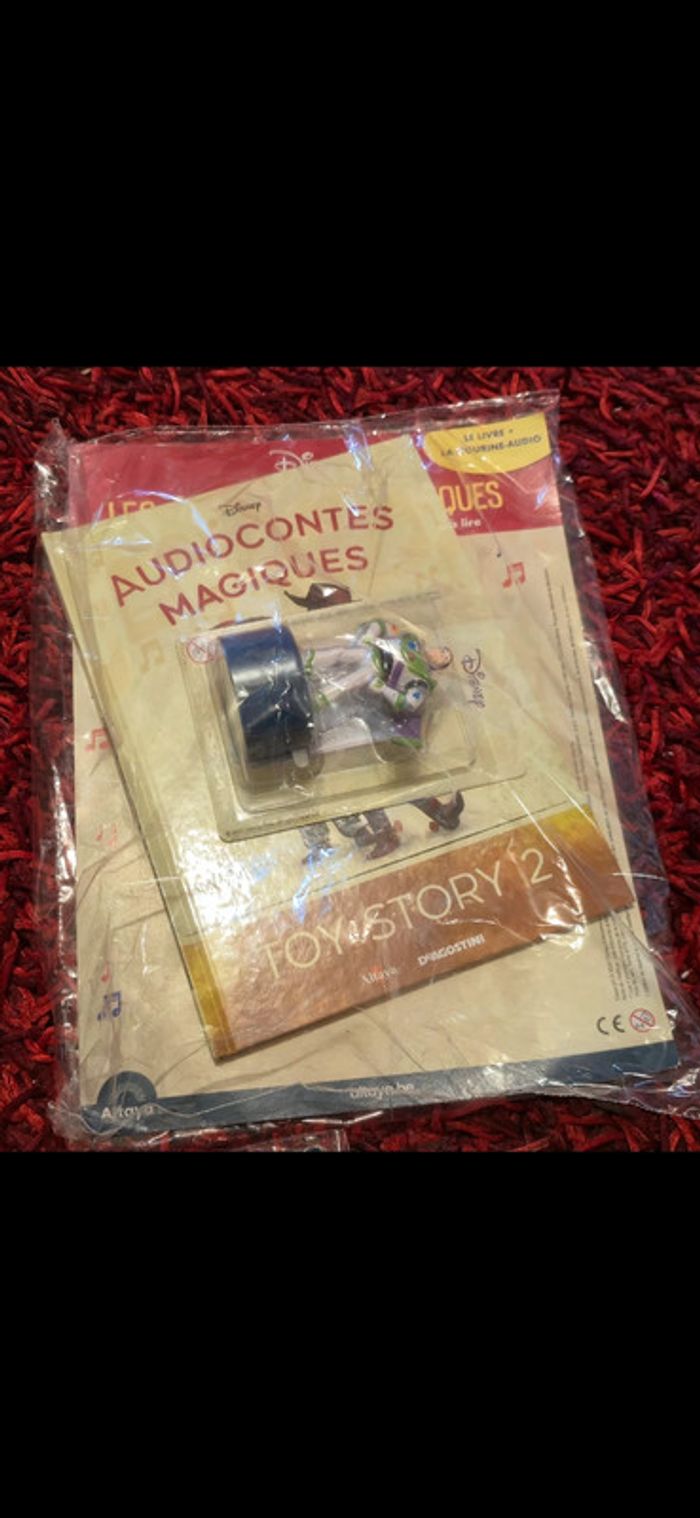 Livre et figurine 54 neuf audiocontes magiques Disney altaya audio conte compte comte magic