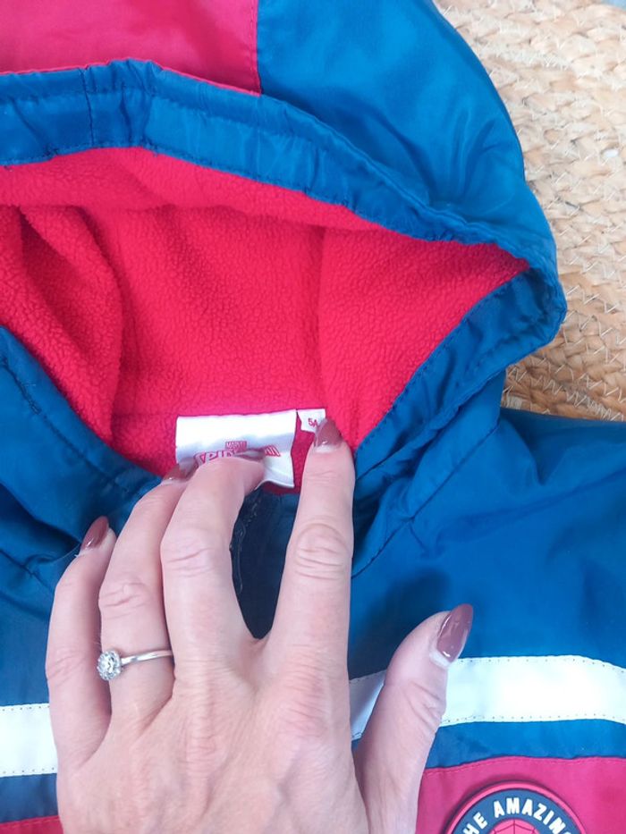 veste spiderman 5 ans intérieur polaire - photo numéro 3