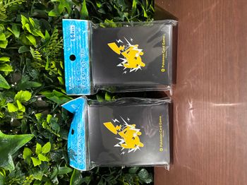 🌟 Lot Sleeves pikachu - exclusivité pokémon center japon