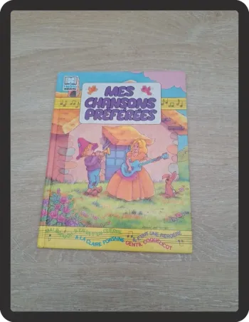 Livre mes chansons préférées