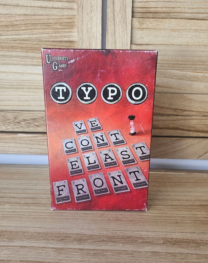 jeu typo