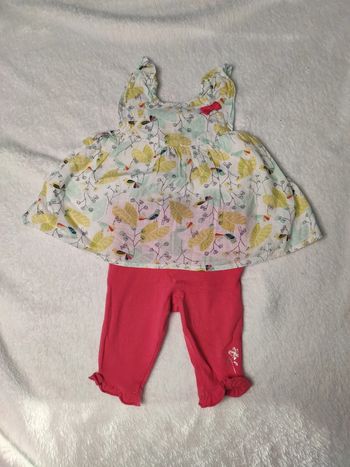 Ensemble été fille 6 mois