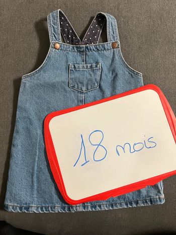 Salopette robe 18 mois Kiabi