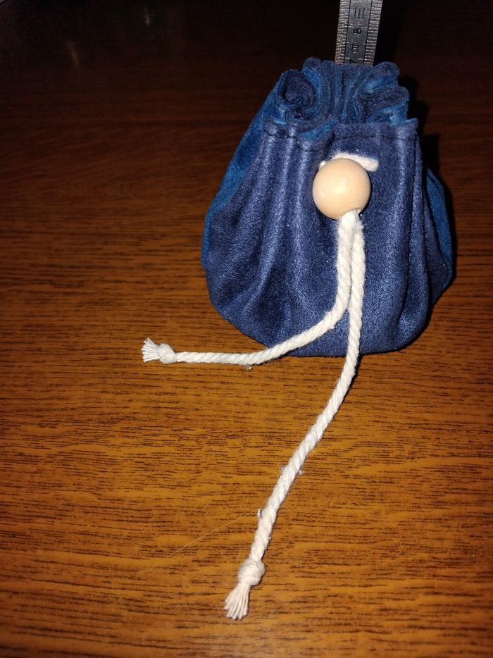 Porte monnaie bourse doublé