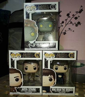Lot de 3 Funko Pop Game Of Thrones GOT 69 79 83