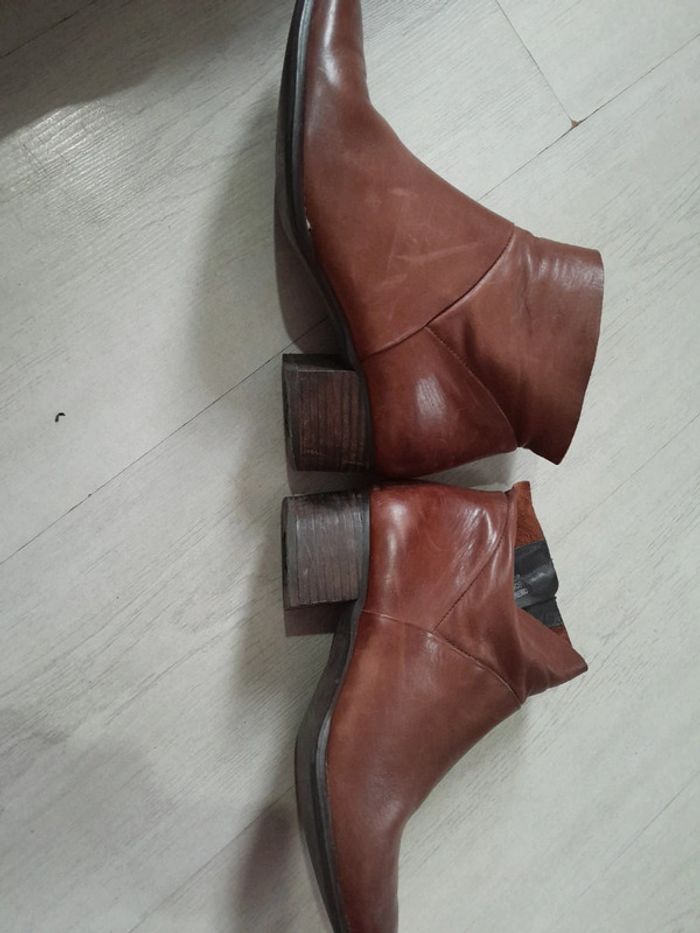 Bottine cuir Paul Green taille 4 - photo numéro 5