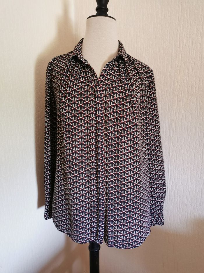 Chemisier fluide à motifs Monoprix T40