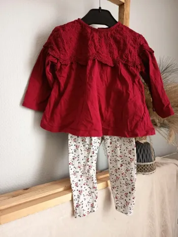 Ensemble Zara/lulu castagnette 18 mois