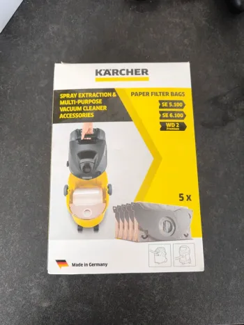 Sacs Kärcher neufs (Boîte entamée, reste 4)