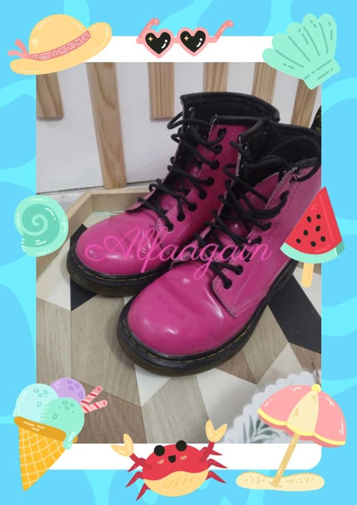 Bottines roses dr Martens 30 - photo numéro 3