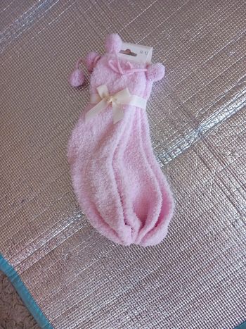 👧2 paires Chaussons chaussettes Neuf 36/41