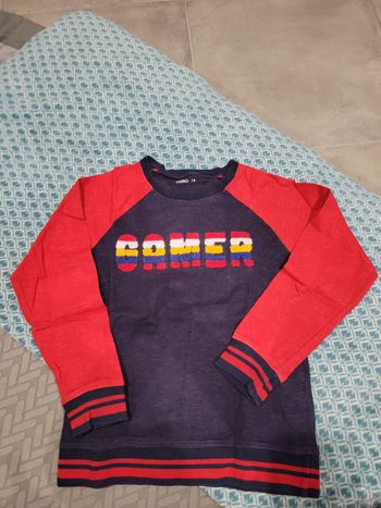 T-shirt manches longues Gémo 6ans