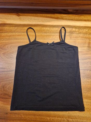 Chemisette 8 ans noire