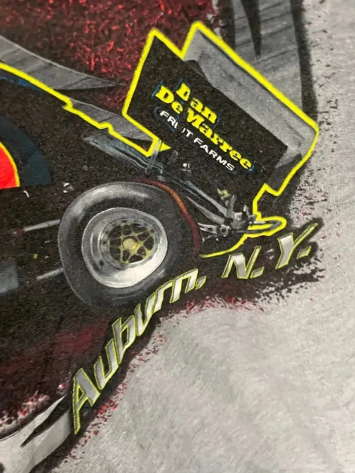 Vintage 90s Bryan Howland Nascar Graphic Crewneck Sweatshirt XXL - photo numéro 11