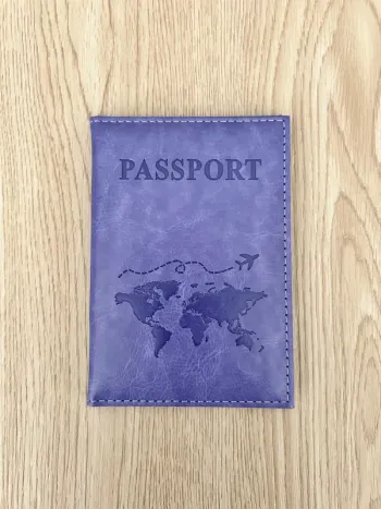 Protège Passeport Violet Neuf
