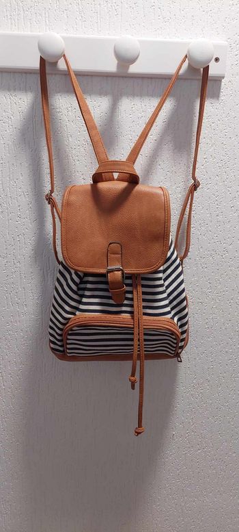 Magnifique et grand sac à dos marin femme Déclic & des sacs neuf