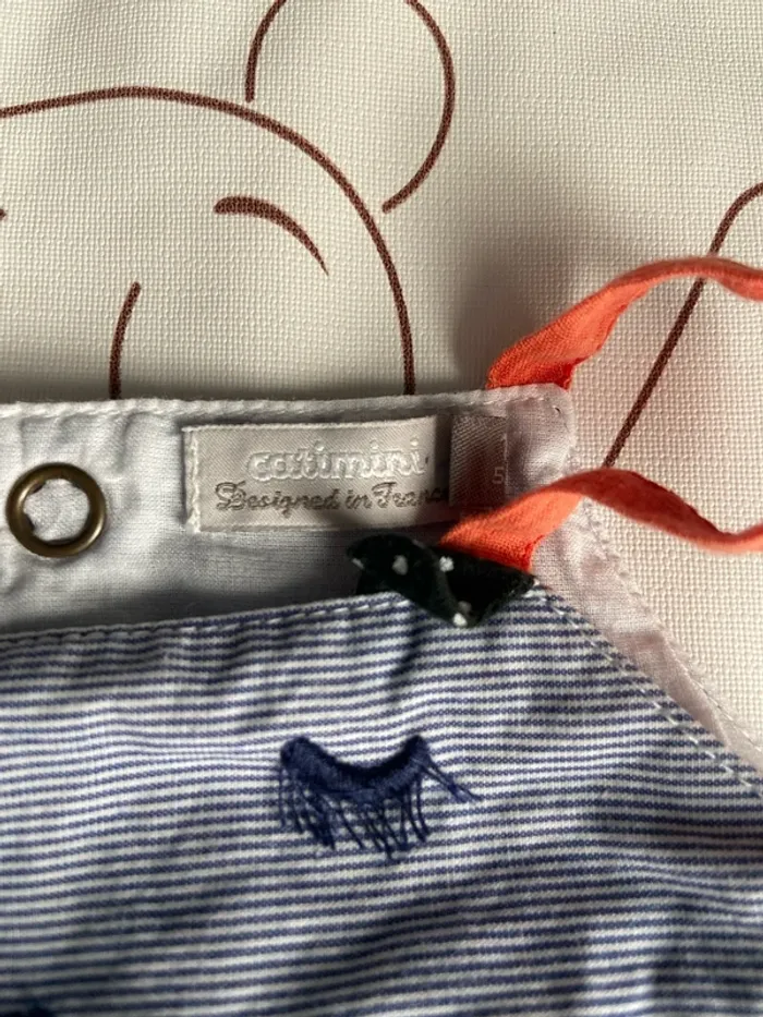 Combi-short taille 1 mois Catimini - photo numéro 3