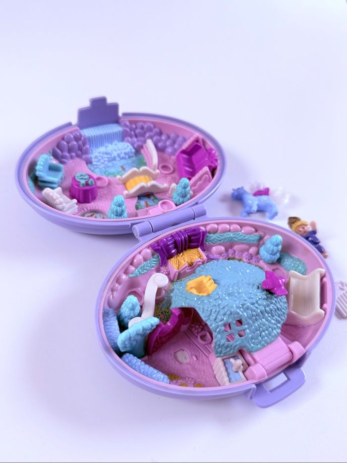 🦄 Polly Pocket Unicorn Meadow 1995 – Collection Pony Parade - photo numéro 7