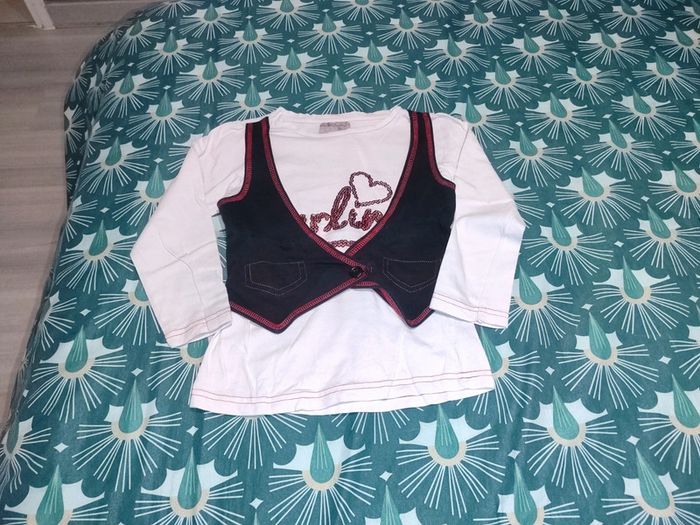 T-shirt manche longue taille 5 ans